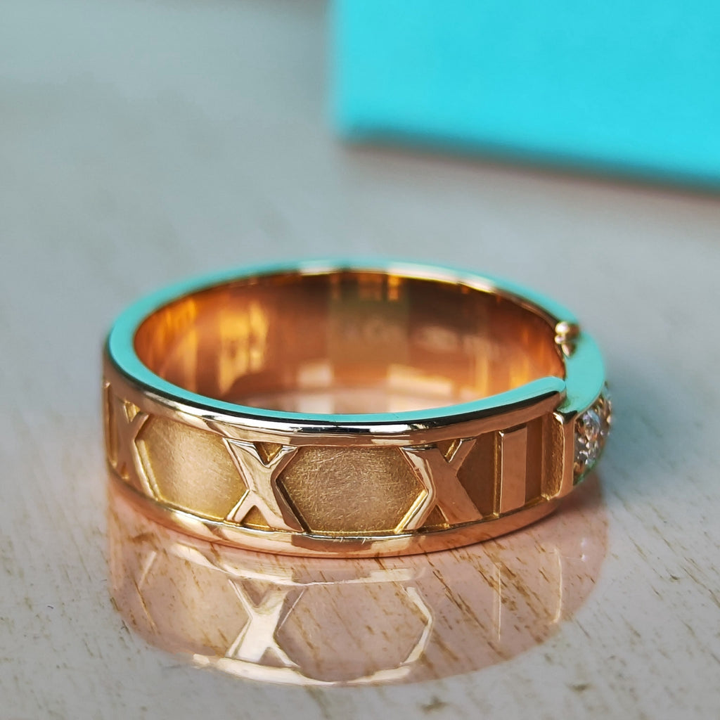 TIFFANY&Co ティファニー アトラス ダイヤモンド 18金PG