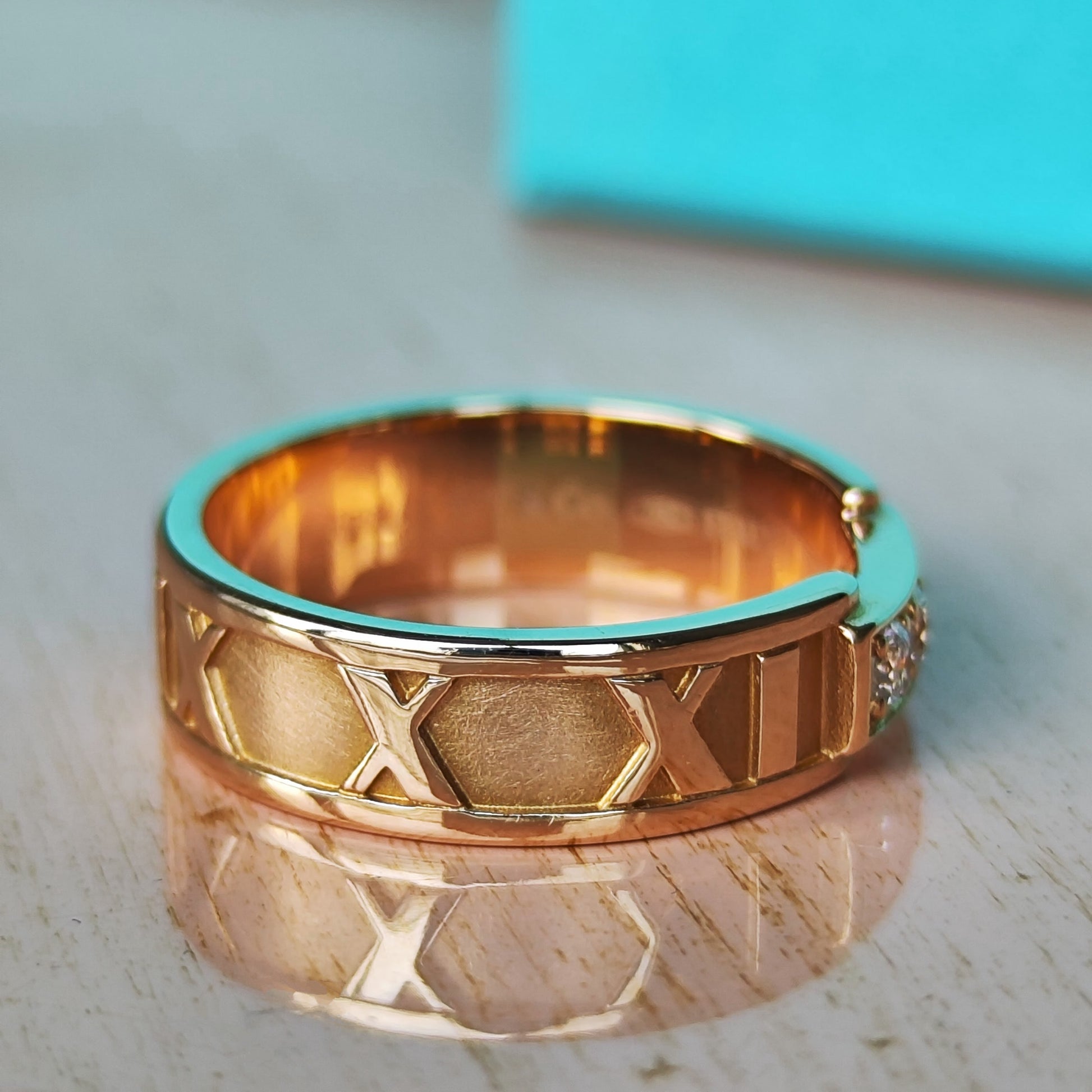 TIFFANY&Co ティファニー アトラス ダイヤモンド 18金PG