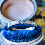 天然パライバトルマリン 天然ダイヤモンド リング