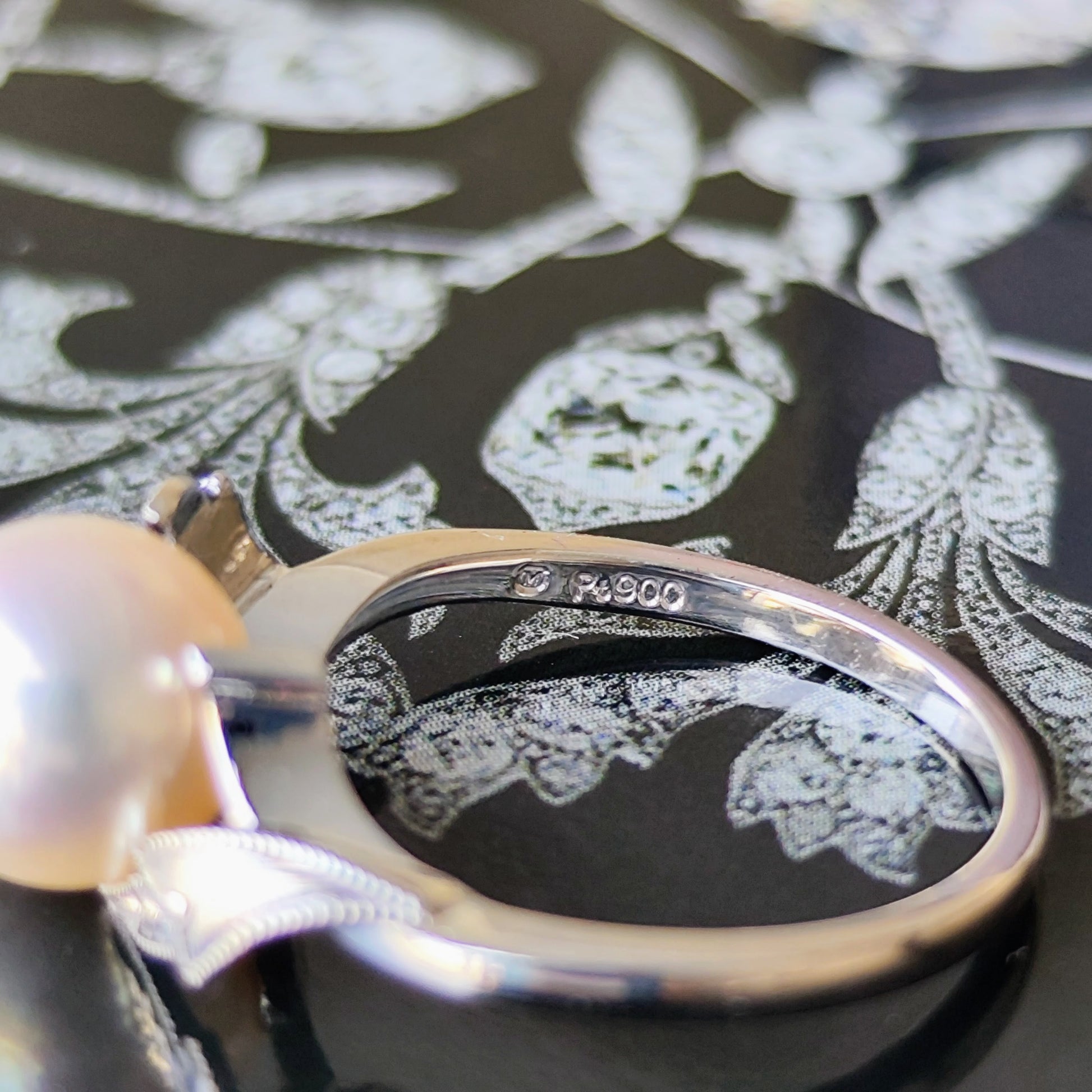 MIKIMOTO ミキモト あこや真珠 プラチナリング