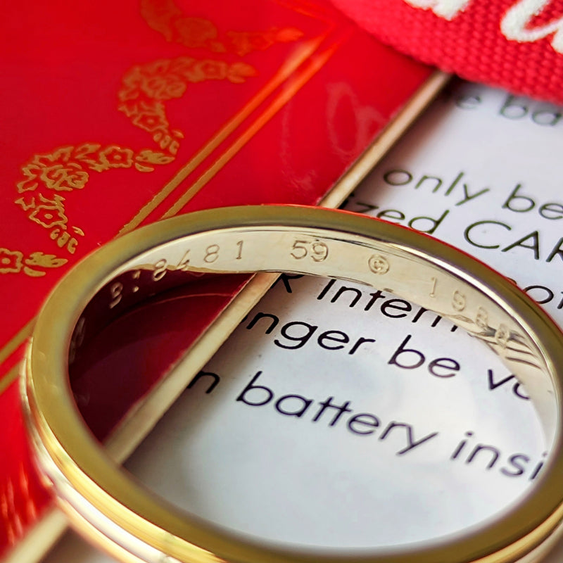 Cartier カルティエ ヴァンドーム スリーカラー リング