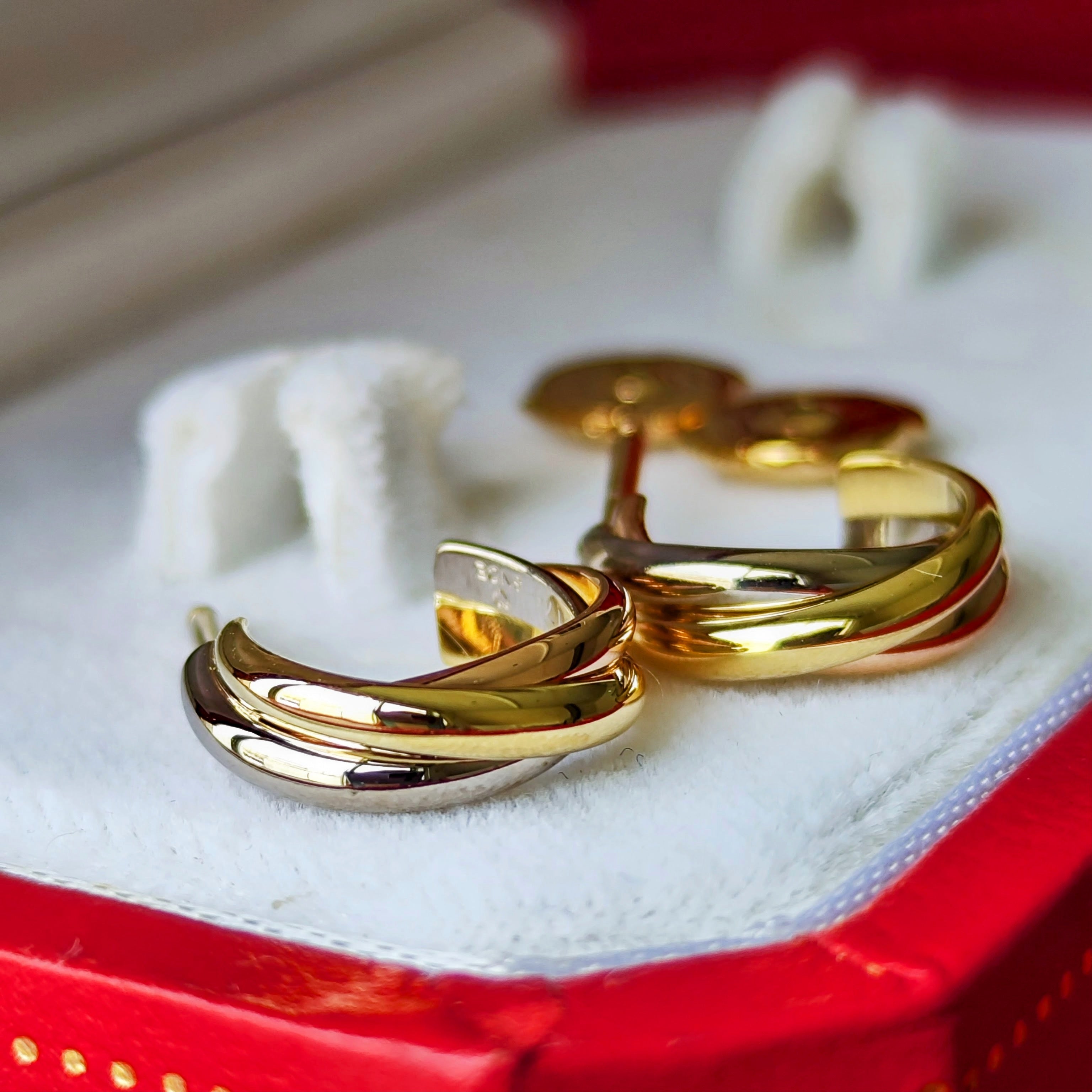 Cartier カルティエ トリニティ ピアス 片耳用 Cartier カルティエ トリニティピアス – Mico宝飾店
