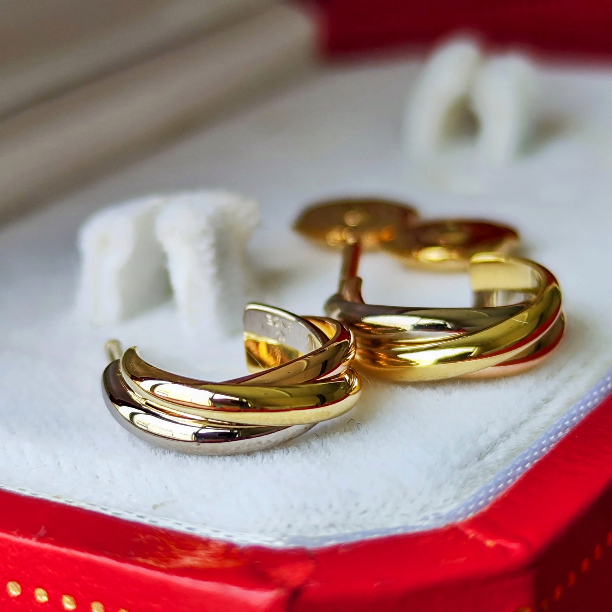 Cartier カルティエ トリニティピアス