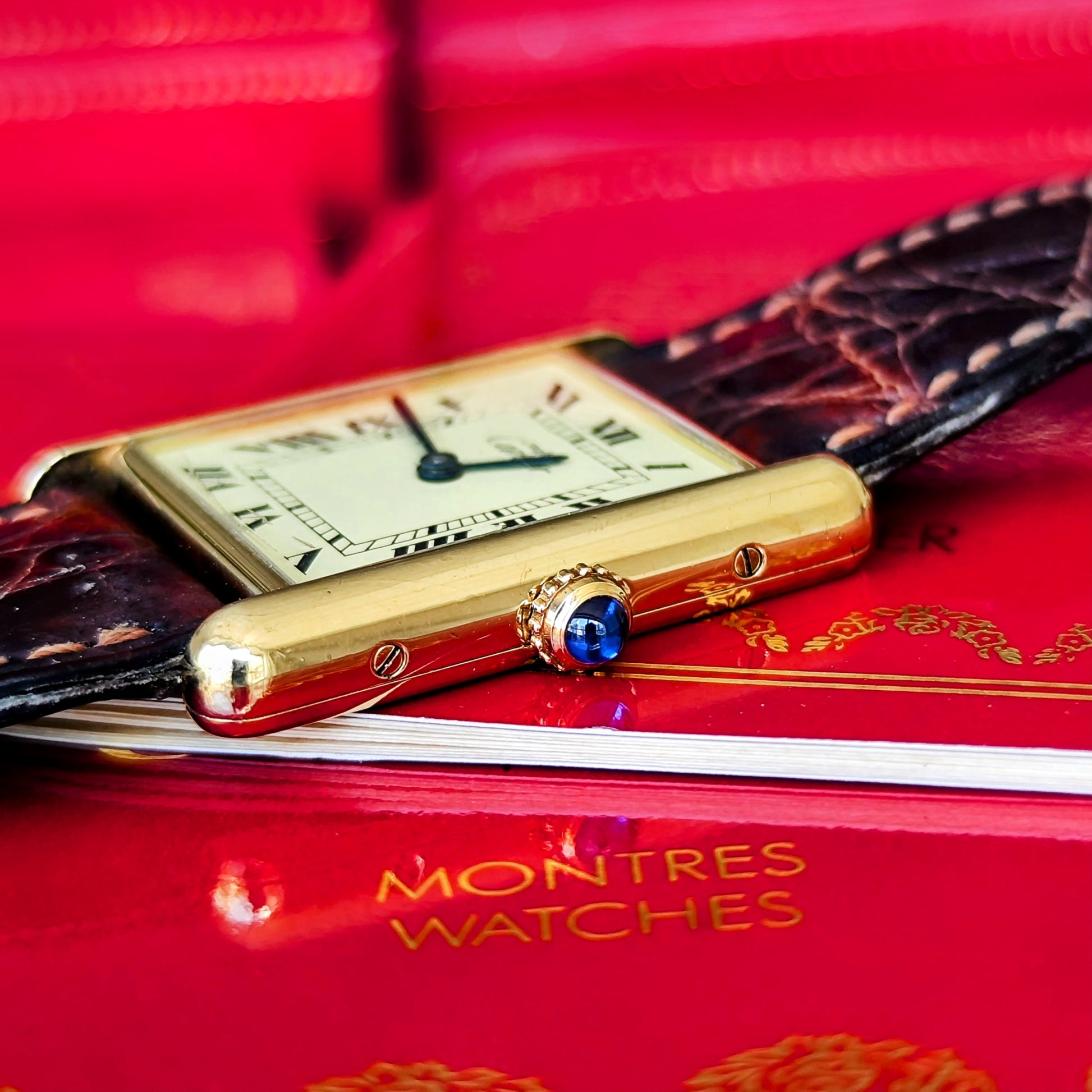 Cartier カルティエ マストタンク LM クォーツ腕時計