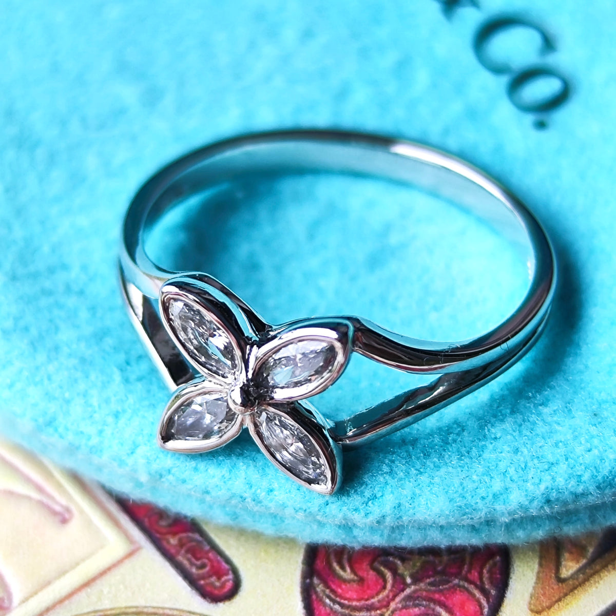 TIFFANY&Co. ティファニー ヴィクトリア ダイヤモンド プラチナリング