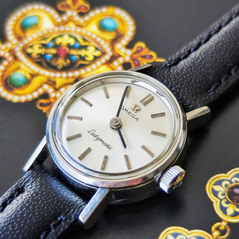 【OH済み】OMEGA オメガ LADYMATICレディマティック 自動巻き腕時計