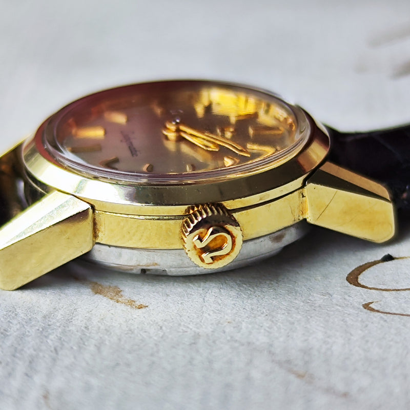 【OH済み】OMEGA オメガLADYMATIC/レディマティック 自動巻き 腕時計