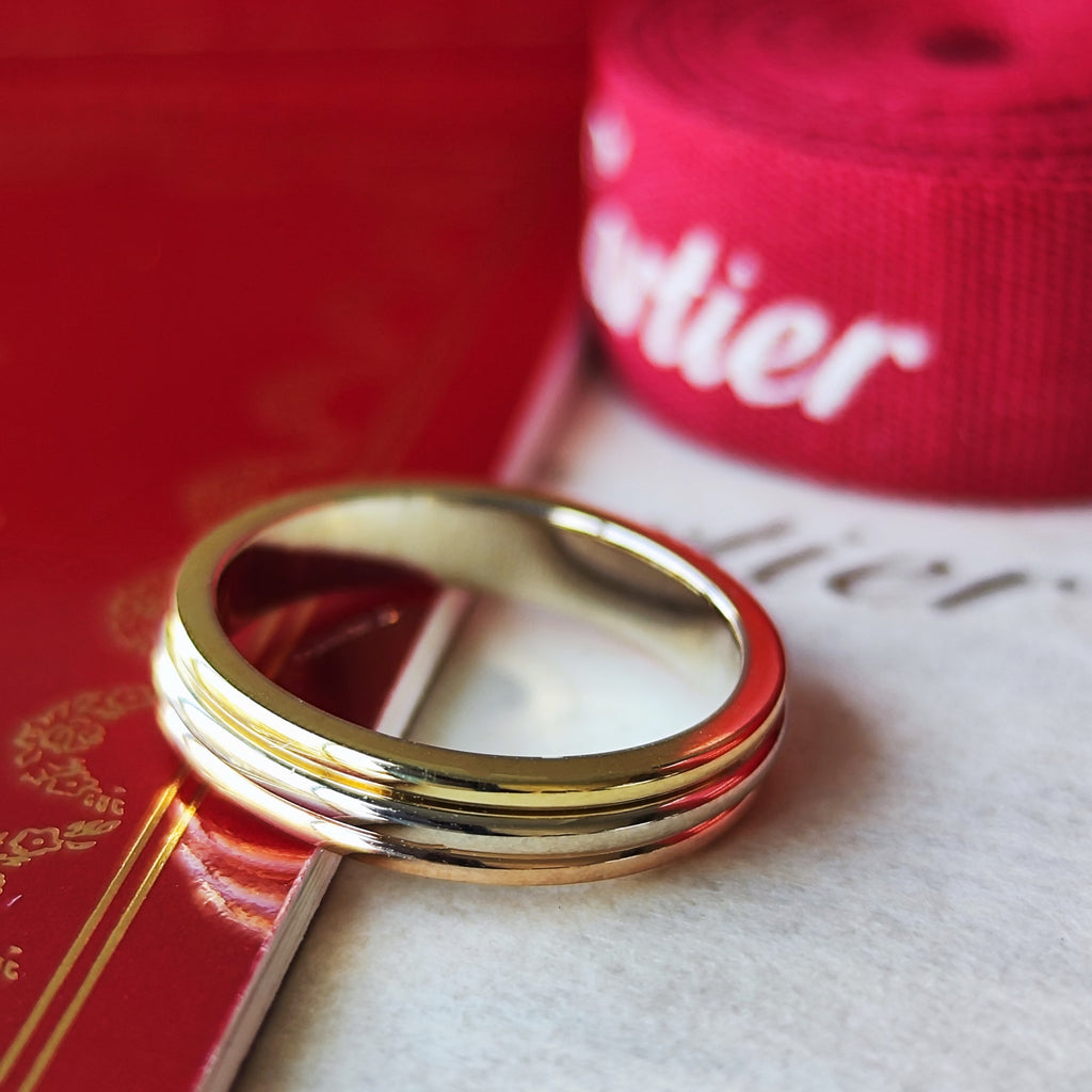 Cartier カルティエ ヴァンドーム スリーカラーリング 11号