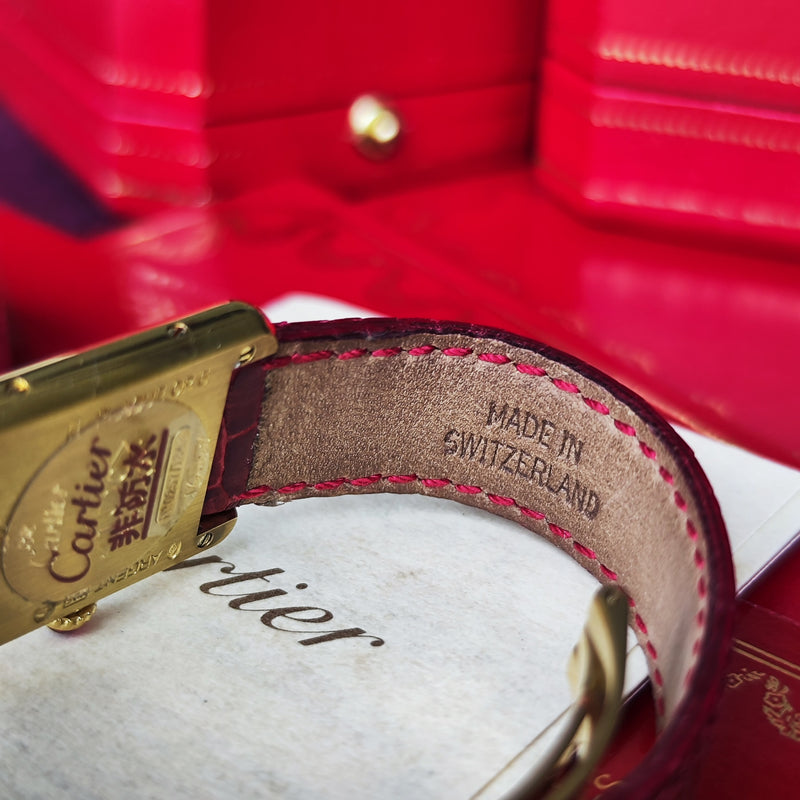 【Cartier 150周年 1847本限定モデル】
カルティエ マストタンク クォーツ腕時計