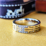 HERMES エルメス キリムリング ダイヤモンドリング