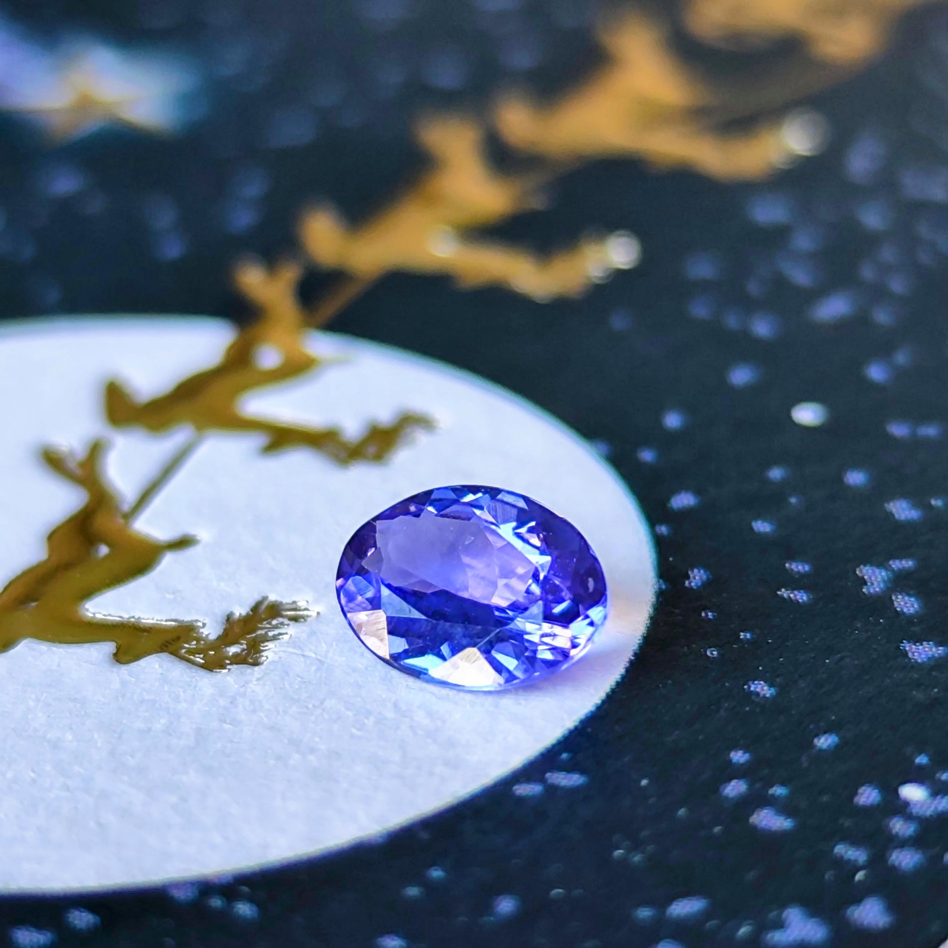 【ルース】天然タンザナイト 0.685ct ソーティング