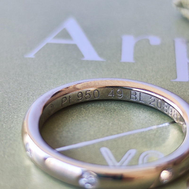 Van Cleef & Arpels ヴァンクリーフ&アーペル アンフィニエトワール ダイヤモンド プラチナ 49