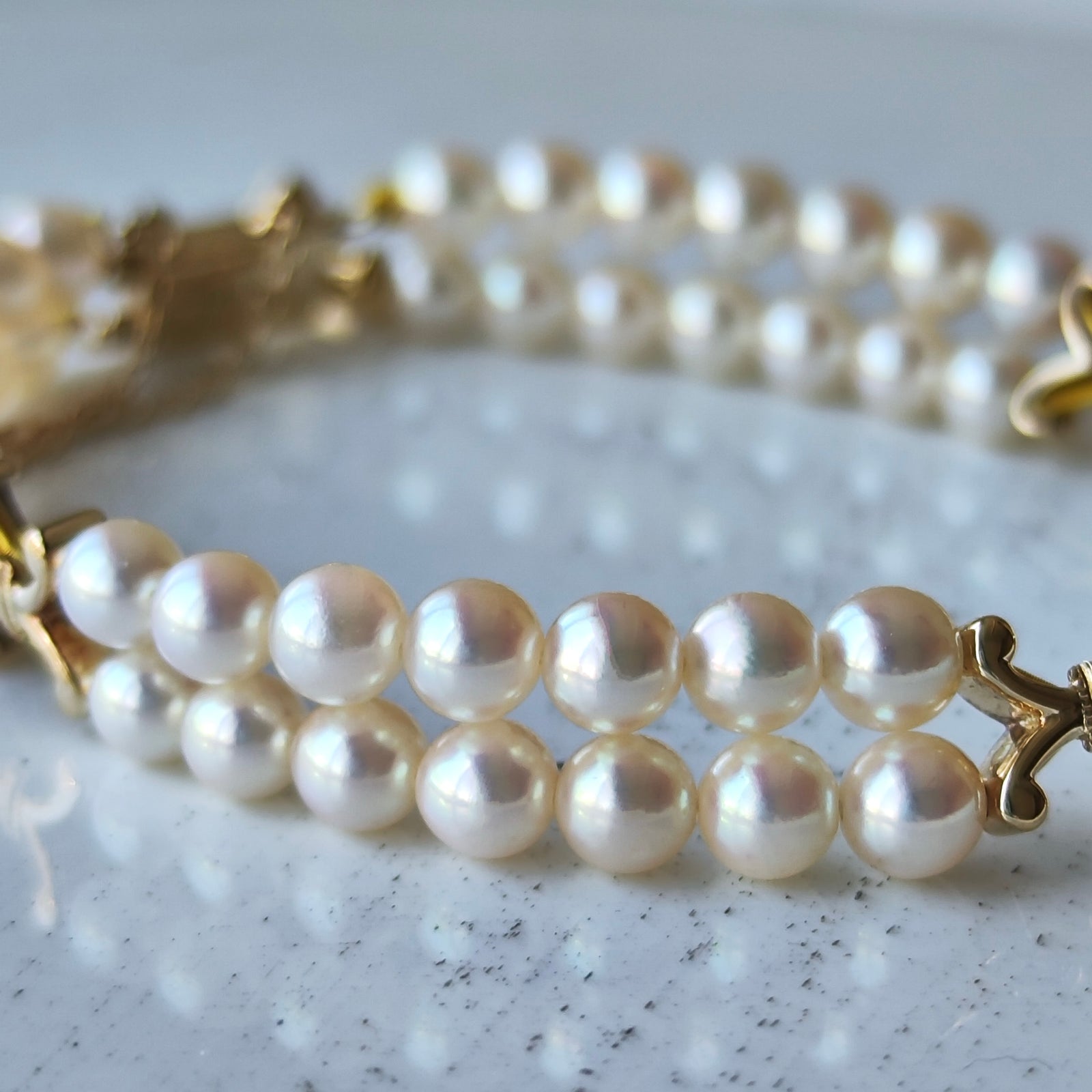 MIKIMOTO ミキモト シルバー アコヤ 真珠 6珠 ブローチ Pearl
