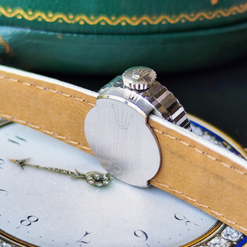 【OH済み】ROLEX ロレックス CHAMELEON カメレオン Orchid 18金無垢 手巻き腕時計