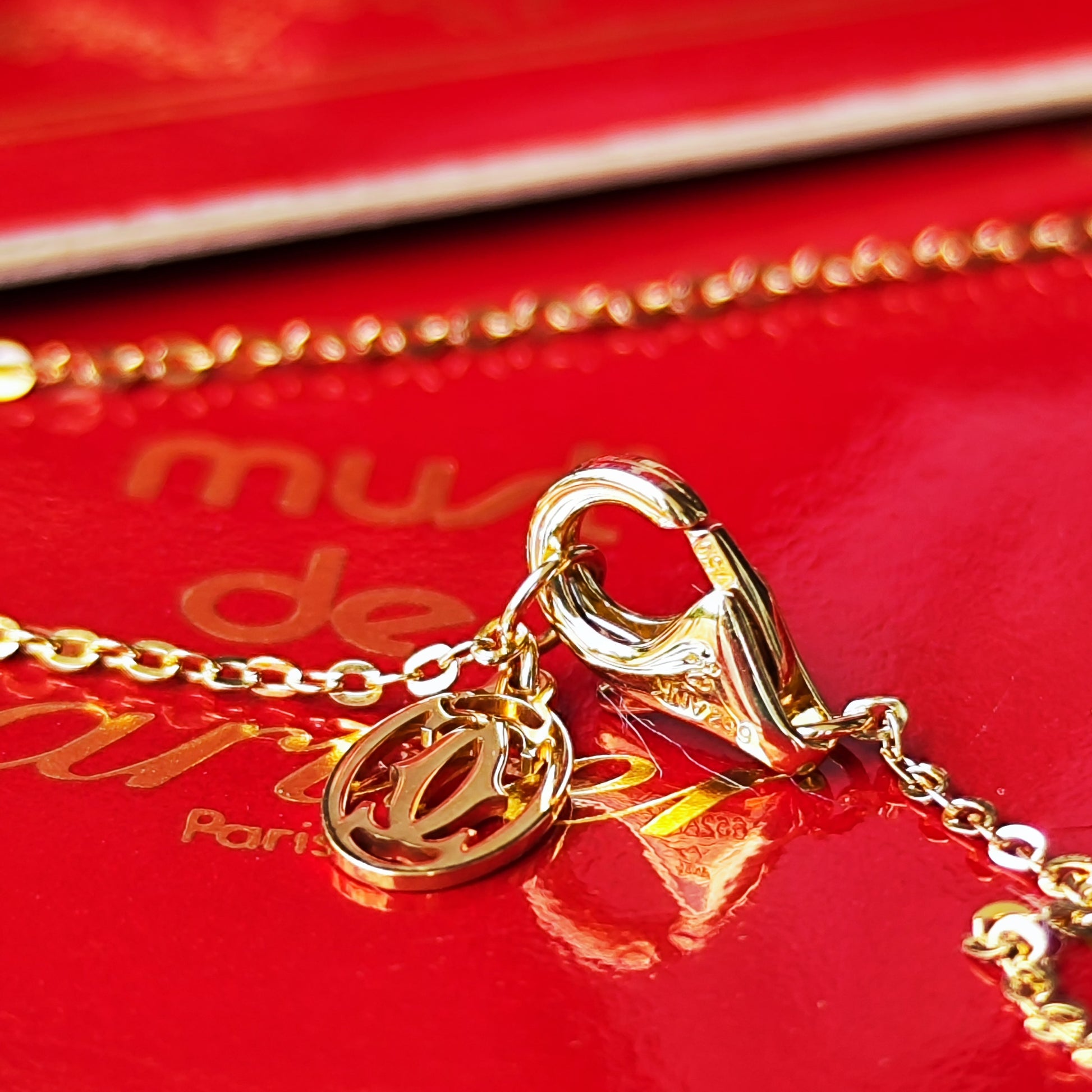 Cartier カルティエ ベビートリニティ ネックレス ダイヤモンド