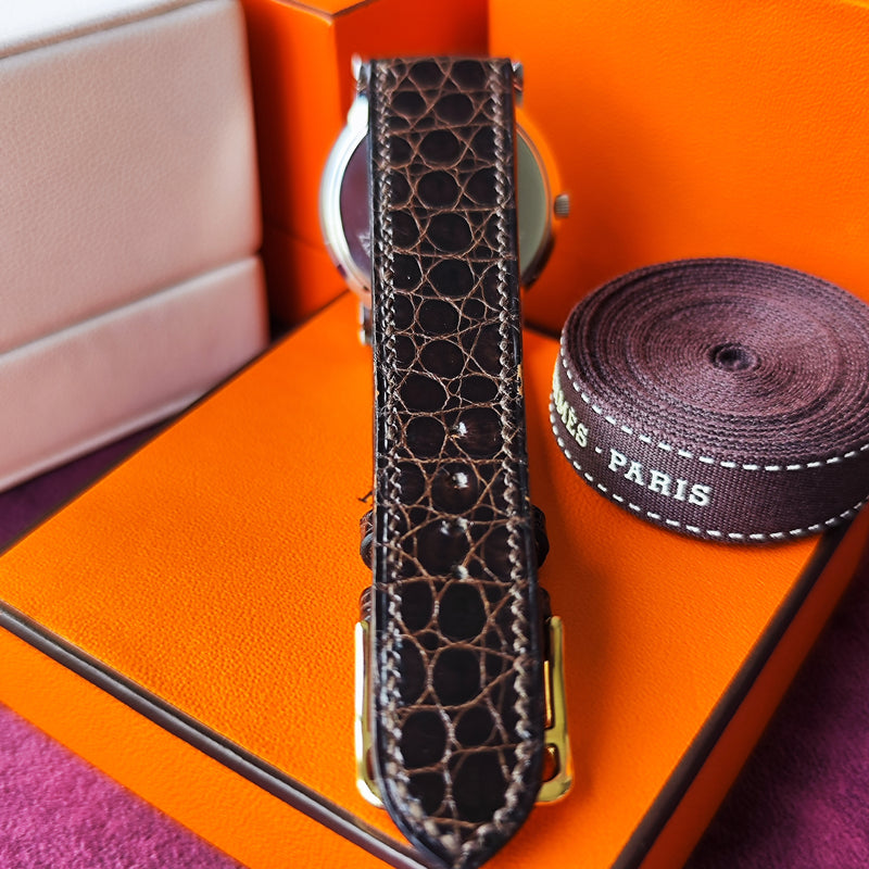 【OH済み ボーイズ】HERMES エルメス セリエ クォーツ 腕時計