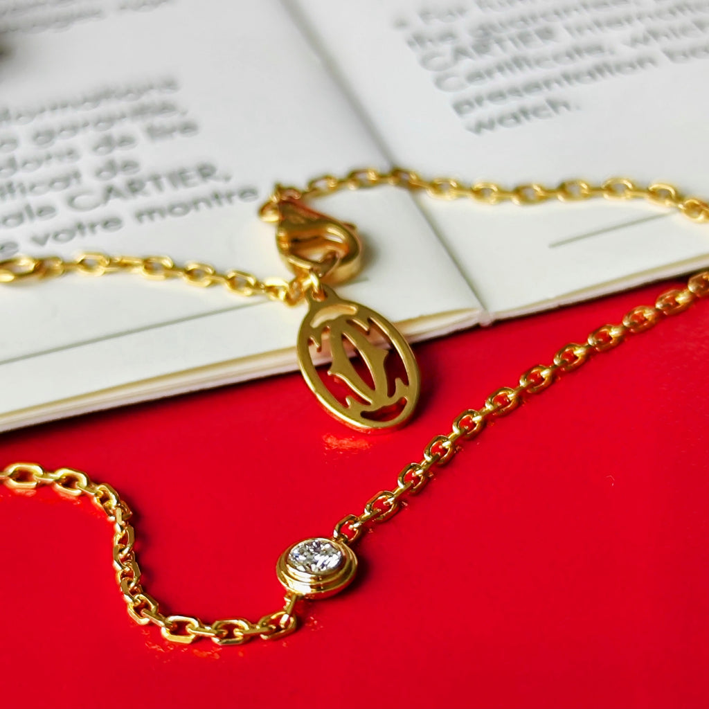 Cartier カルティエ ダムールブレスレット SM 18金YG – Mico宝飾店
