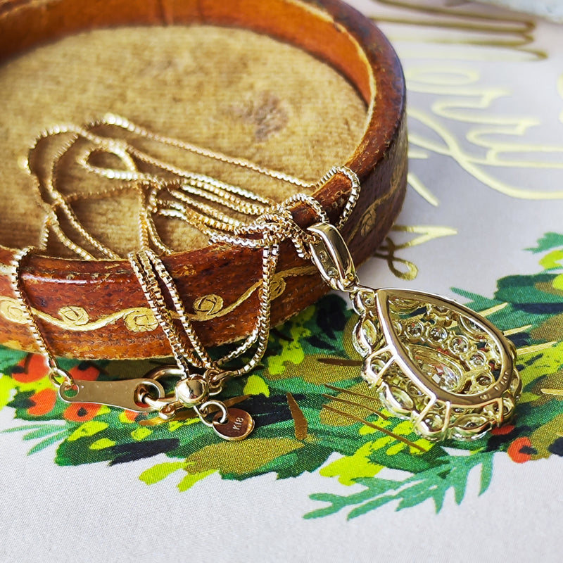 天然ダイヤモンド 1.0ct ネックレス