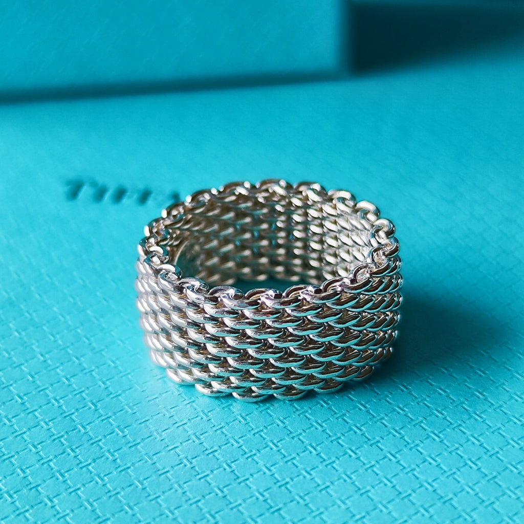 TIFFANY & CO. ティファニー サマセツトリング SV 12号 リング