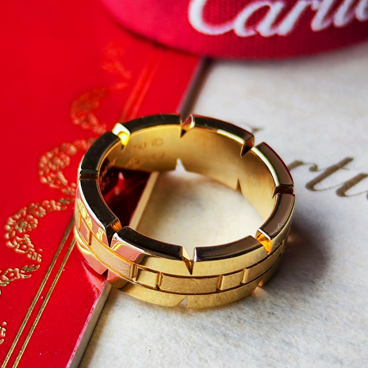 Cartier カルティエ タンクフランセーズ K18YG 47