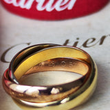 Cartier カルティエ トリニティリング スリーカラー