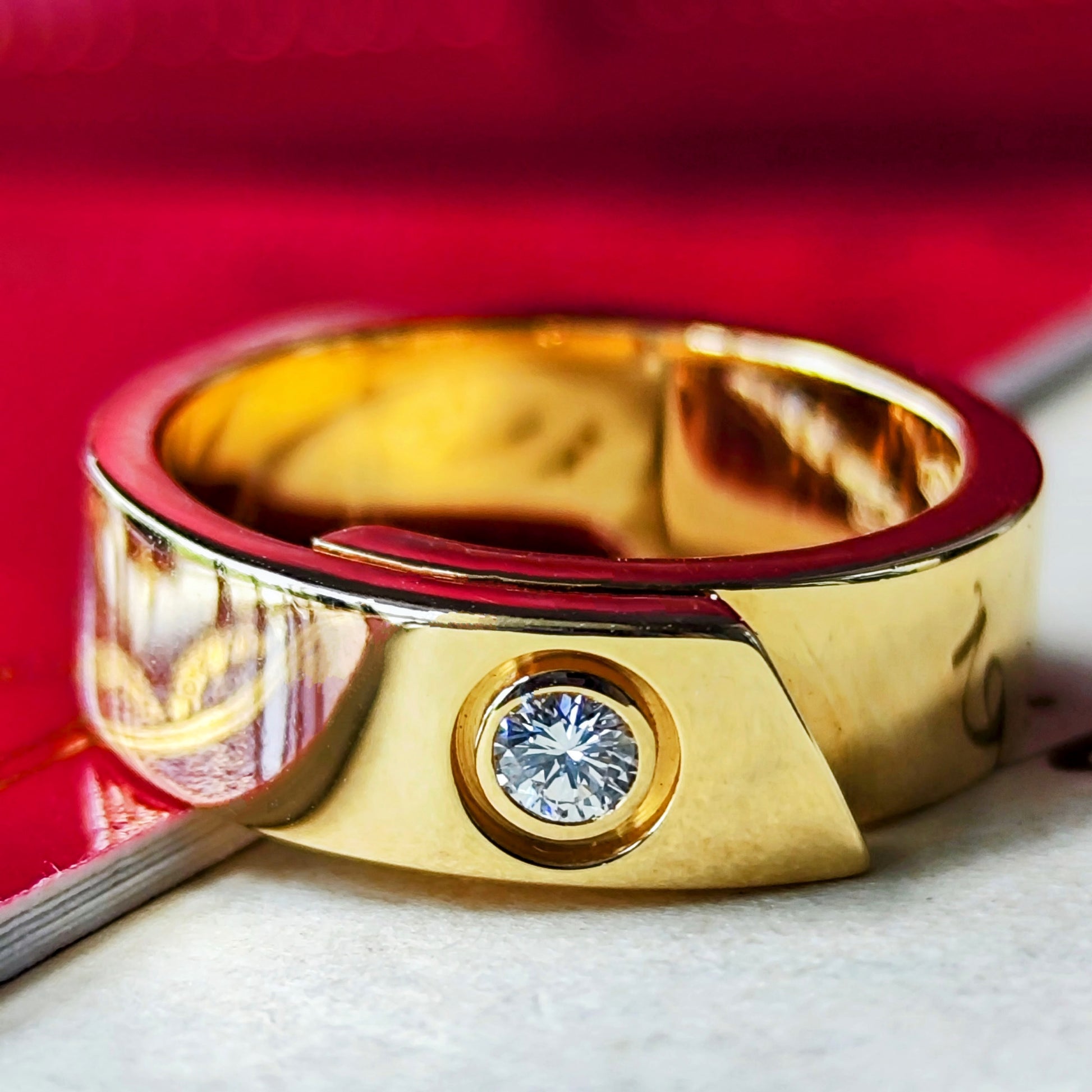 【Cartier 廃盤】カルティエ アニバーサリーリング 50