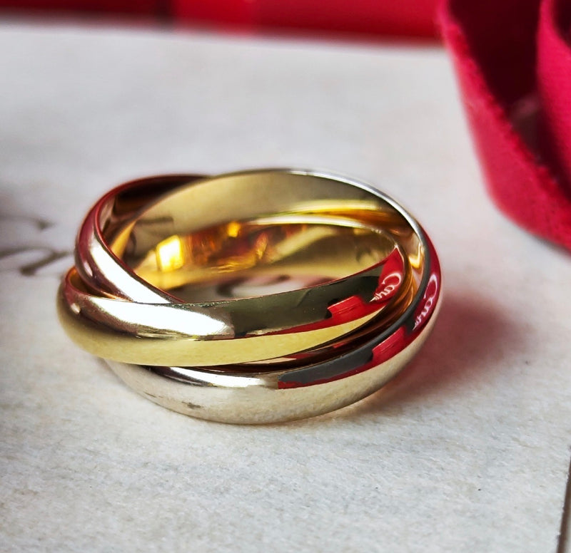 Cartier カルティエ トリニティリング スリーカラー