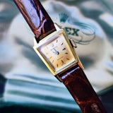 【OH済み】ROLEX ロレックス PRECISION プレシジョン ランタン型 金無垢腕時計