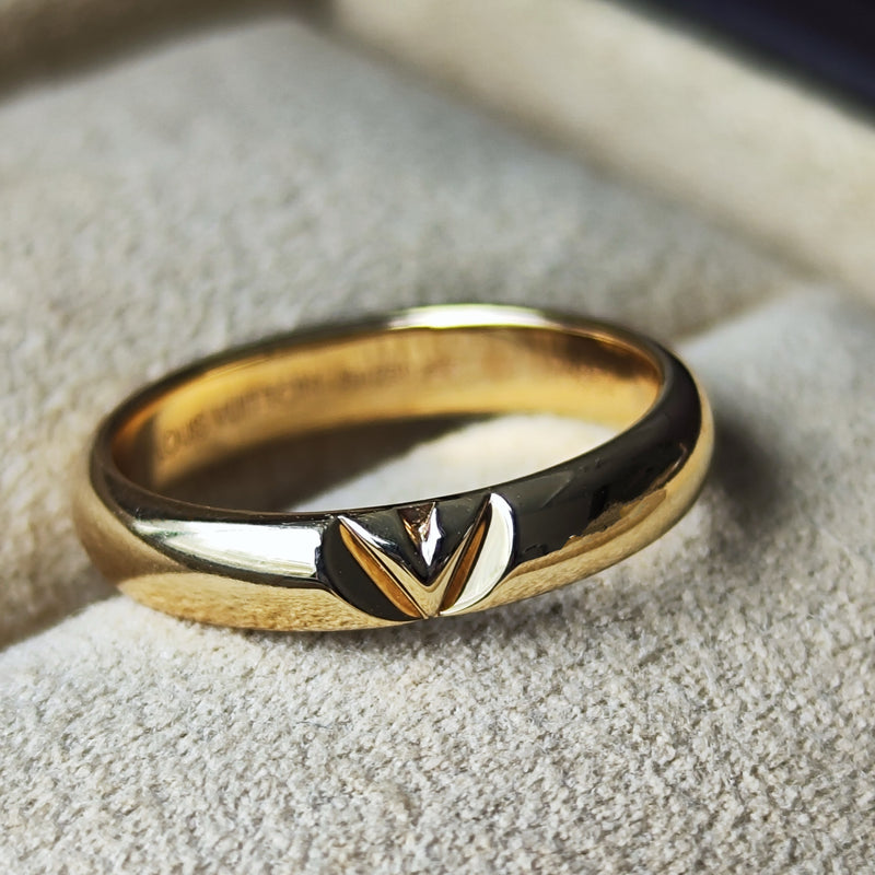 LOUIS VUITTON  ルイ・ヴィトン ヴォルト ミュテイ 18金YG 10号 リング