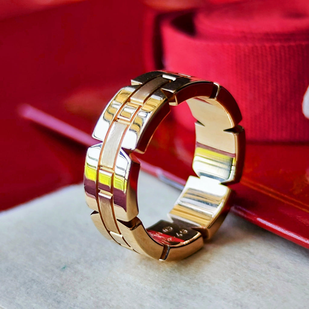 Cartier カルティエ タンクフランセーズ K18PG 49