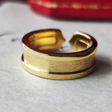 Cartier カルティエ 2C（デューブル・シー）リング 18金YG 10号