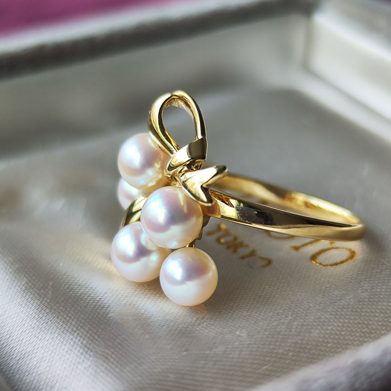 MIKIMOTO ミキモト あこや真珠 リング