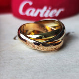 Cartier カルティエ トリニティ 51 スリーカラー リング