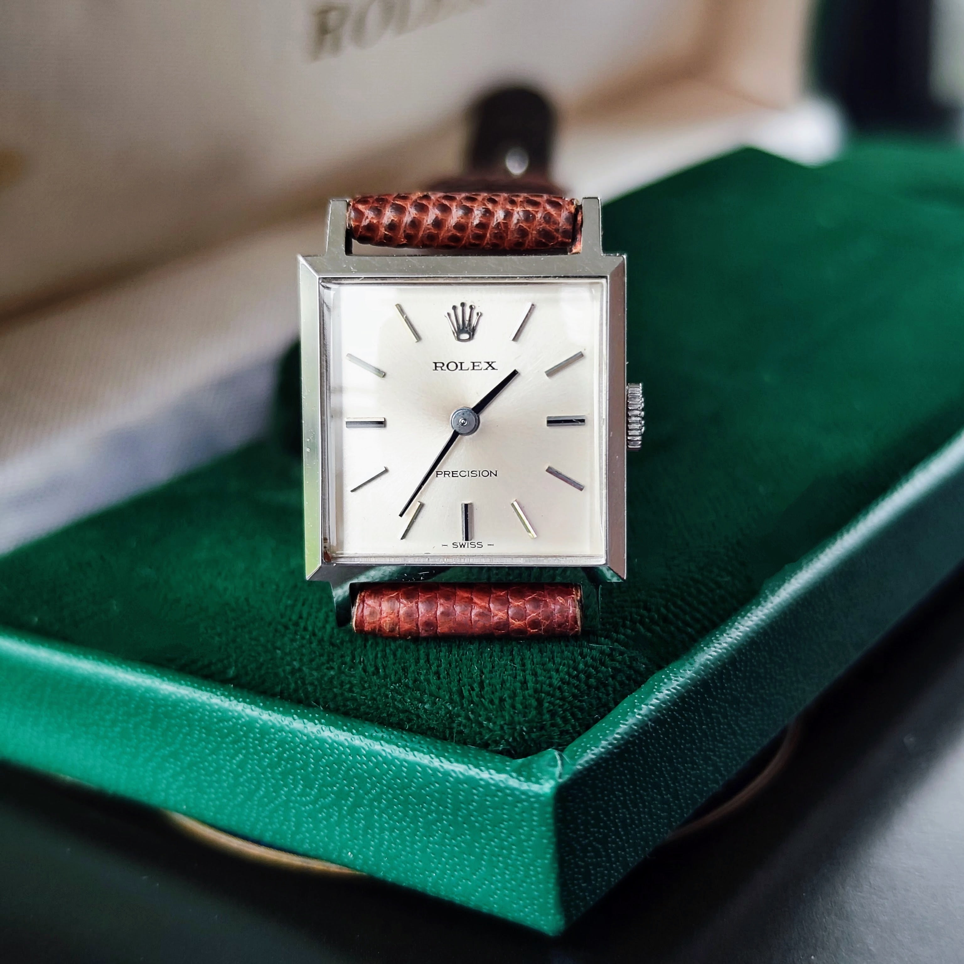 ロレックス　時計　プレジション　Precision 手巻き　ROLEX OH済み】ROLEX ロレックス PRECISION プレシジョン 手巻き腕時計