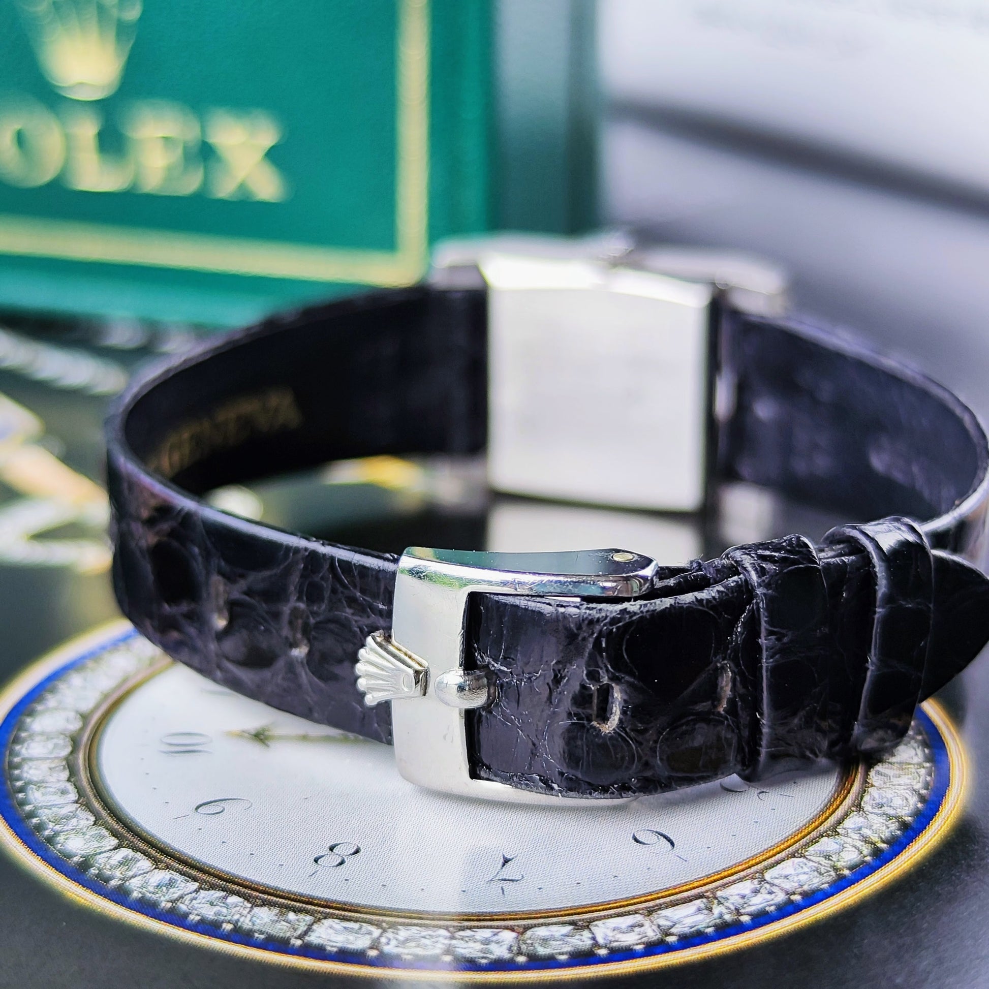 【OH済み】ROLEX ロレックス PRECISION プレシジョン シグマ文字盤 金無垢 手巻き腕時計