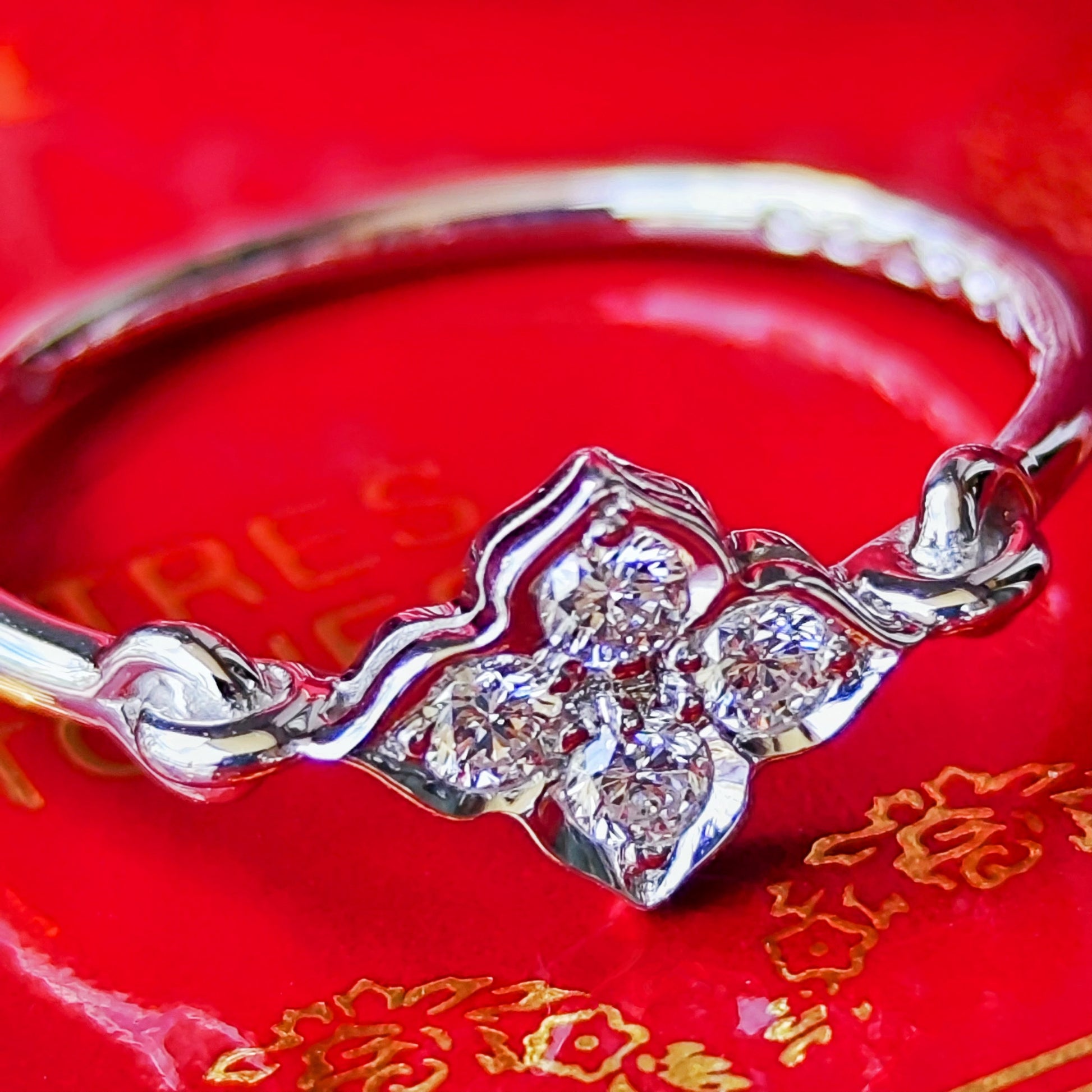【Vintage Cartier】カルティエ ヒンドゥリング 18金WG 50