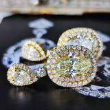 【大粒】天然ダイヤモンド 計4.02ct 1.76ct 18金ピアス GIA