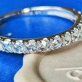 【ローズカット】天然ダイヤモンド プラチナリング