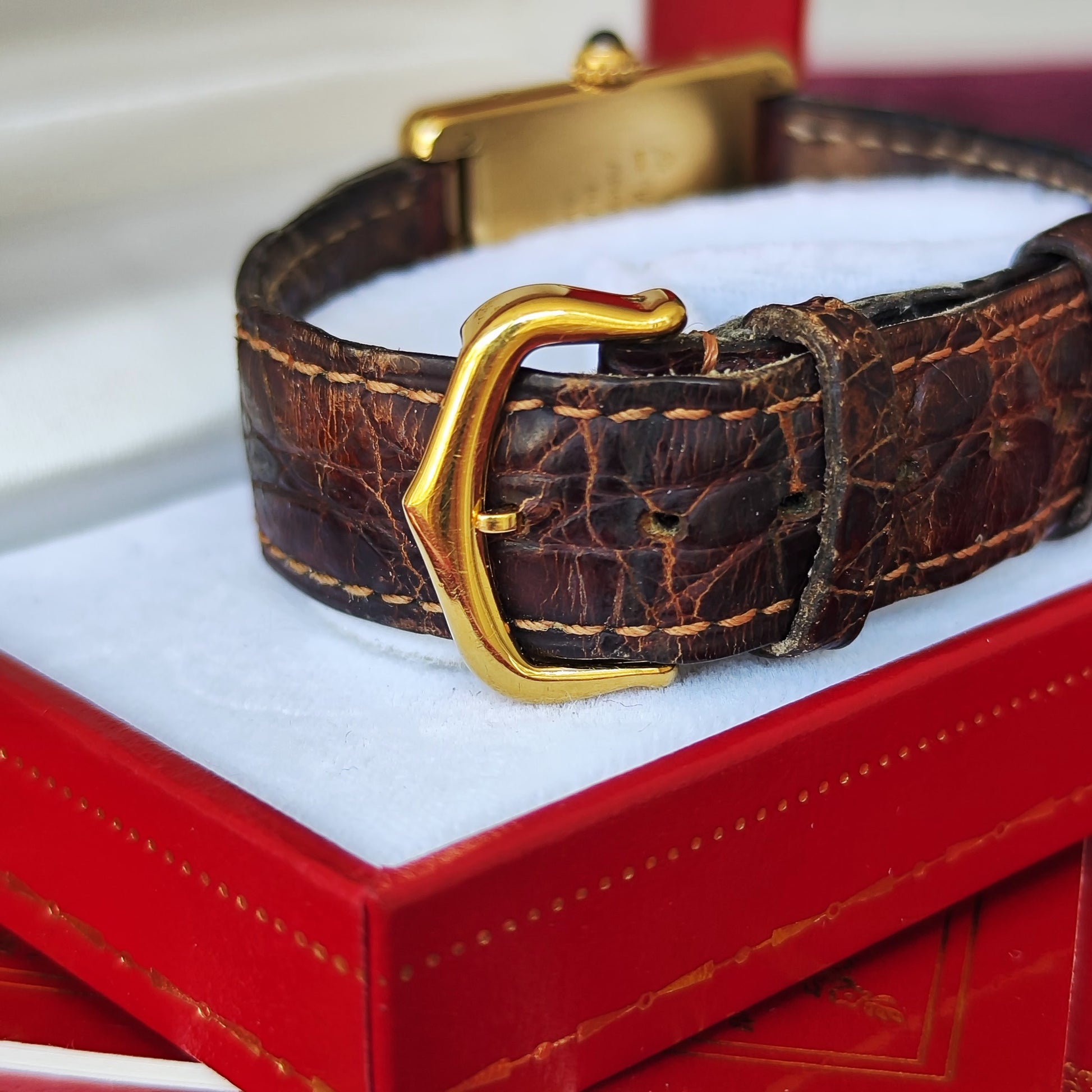Cartier カルティエ マストタンク LM クォーツ腕時計