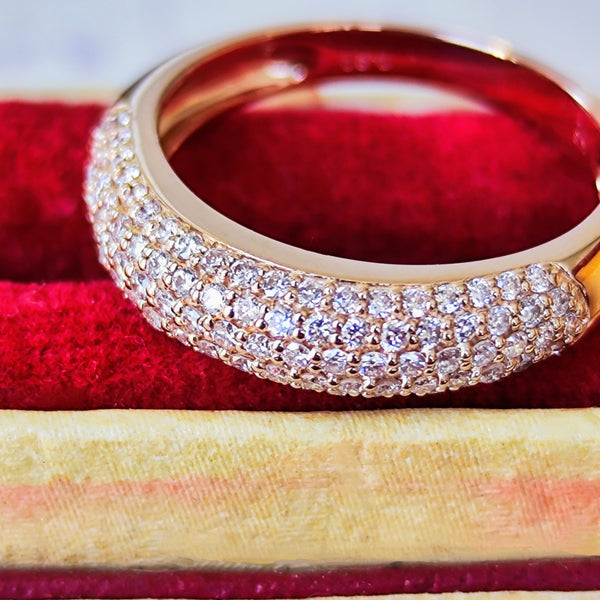 ピンクダイヤ】天然ダイヤモンド パヴェリング – Mico宝飾店 