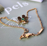 Van Cleef & Arpels ヴァンクリーフ&アーペル フリヴォル ミニ エメラルド ブレスレット