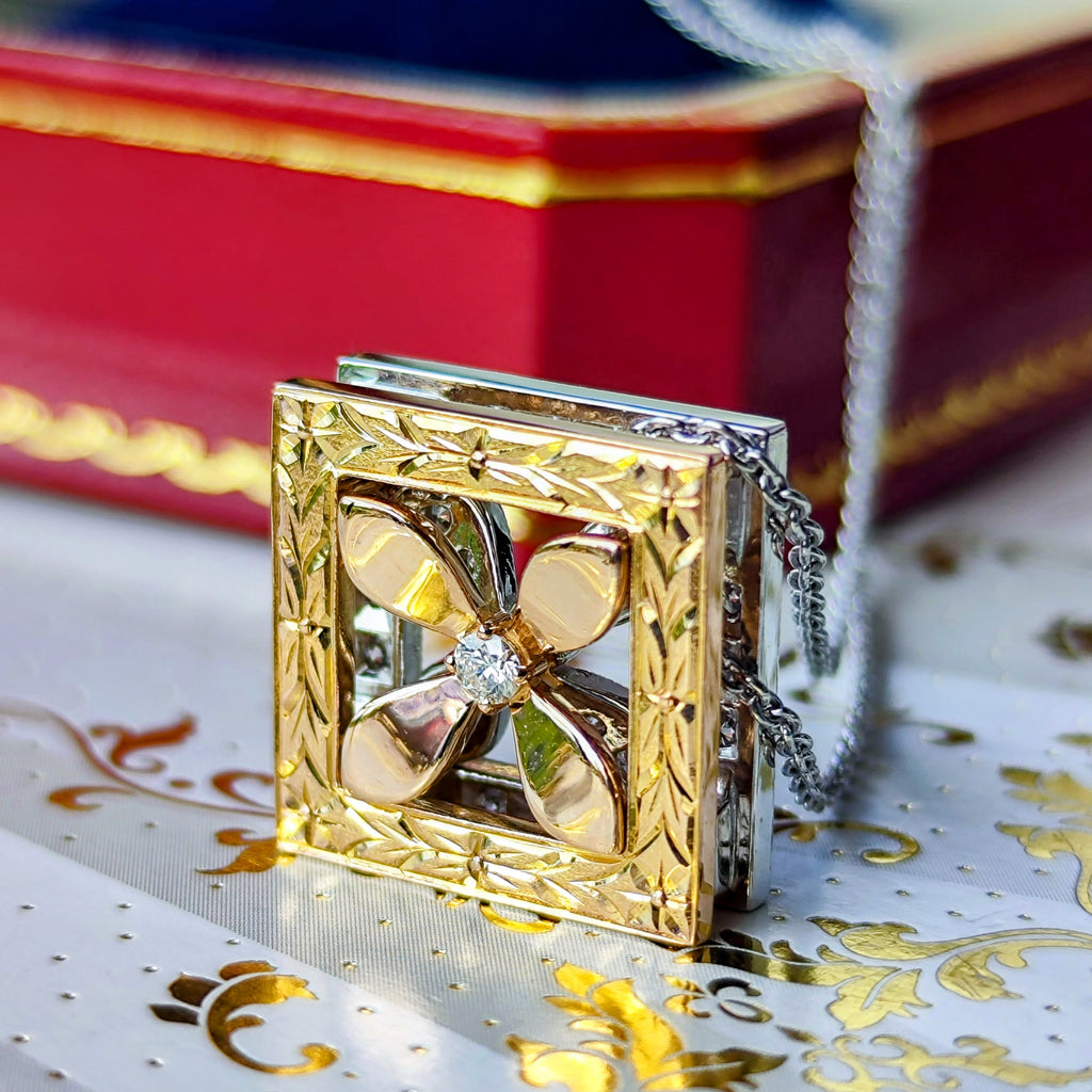MIKIMOTO ミキモト ダイヤモンド リバーシブル ネックレス