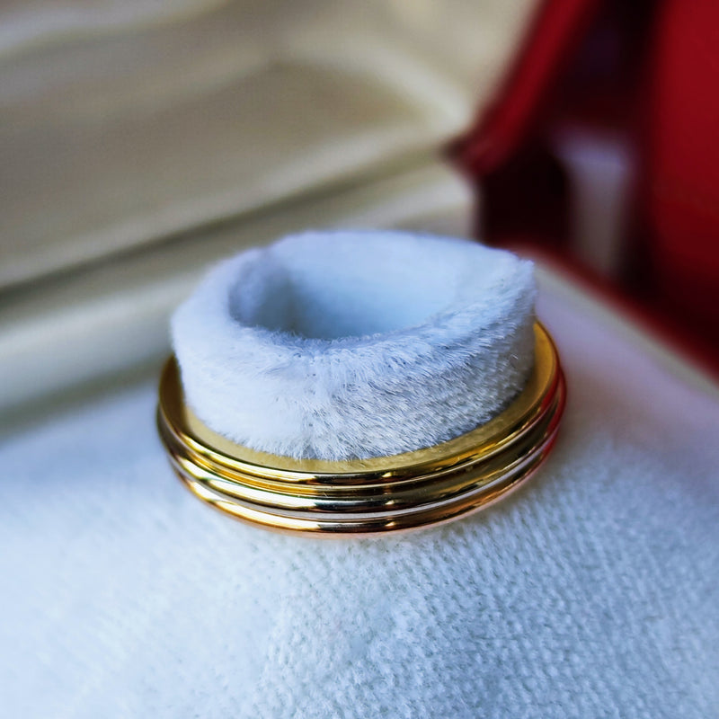 Cartier カルティエ ヴァンドーム スリーカラーリング 11号