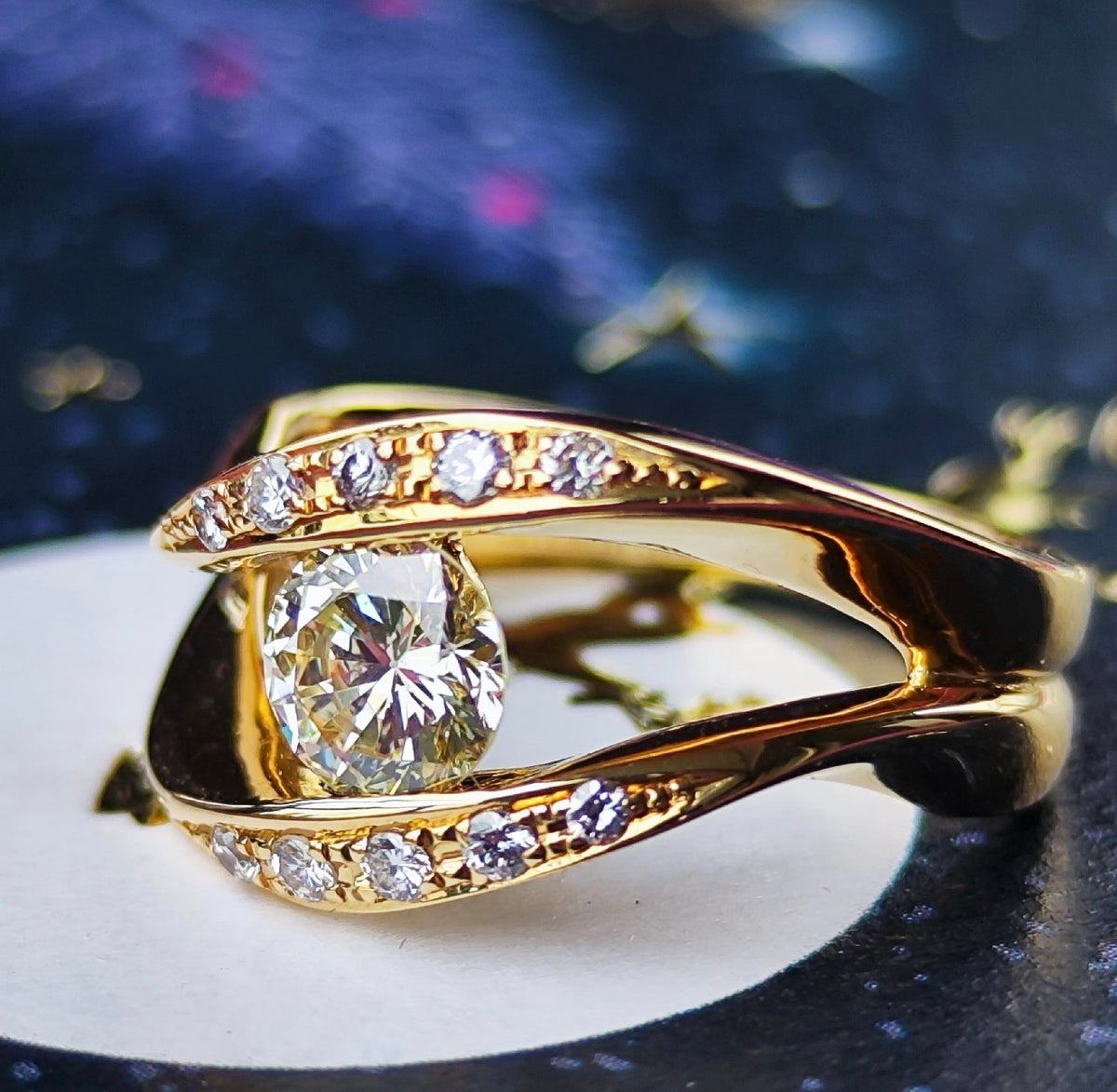 TASAKI 田崎真珠 天然ダイヤモンド 0.67ct 18金リング