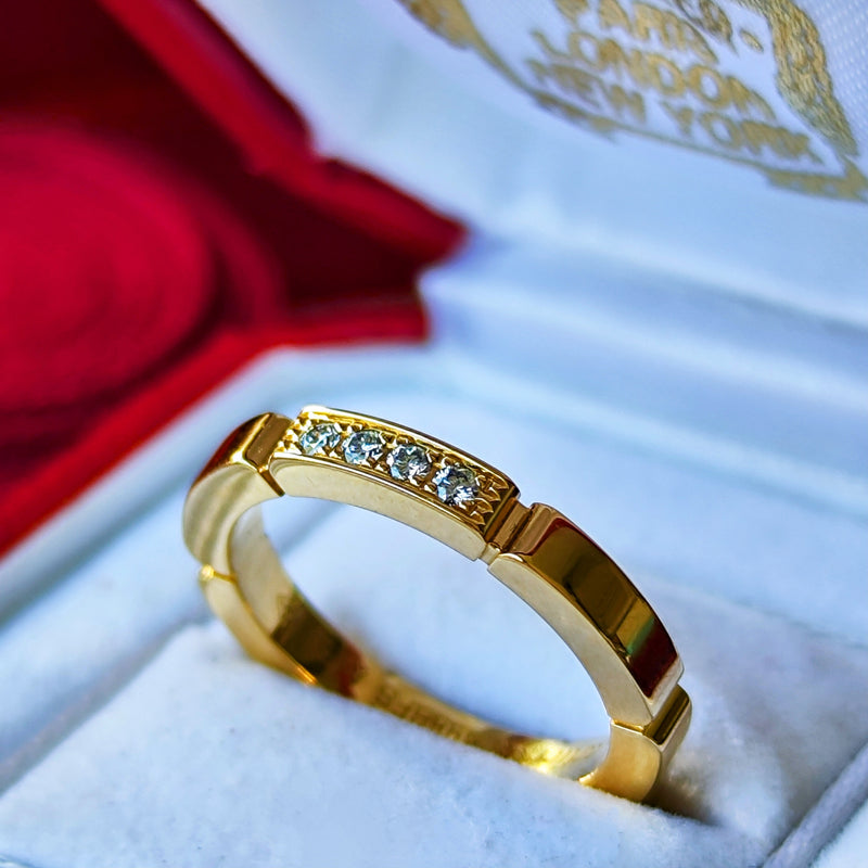 Cartier カルティエ マイヨンパンテール
ダイヤモンドリング 18金YG 6号