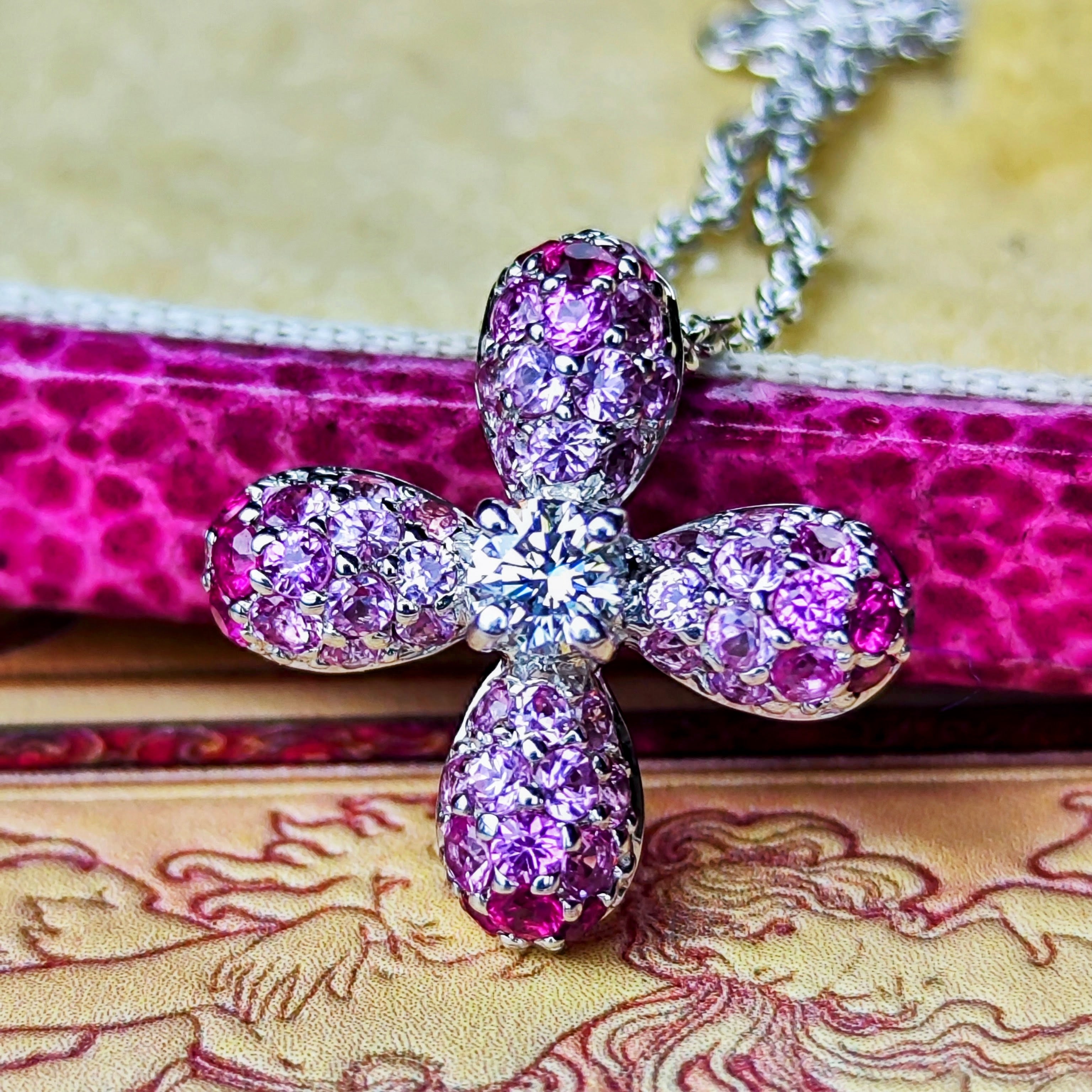 MIKIMOTO ミキモト 天然ルビー 天然ピンクサファイア 天然ダイヤモンド