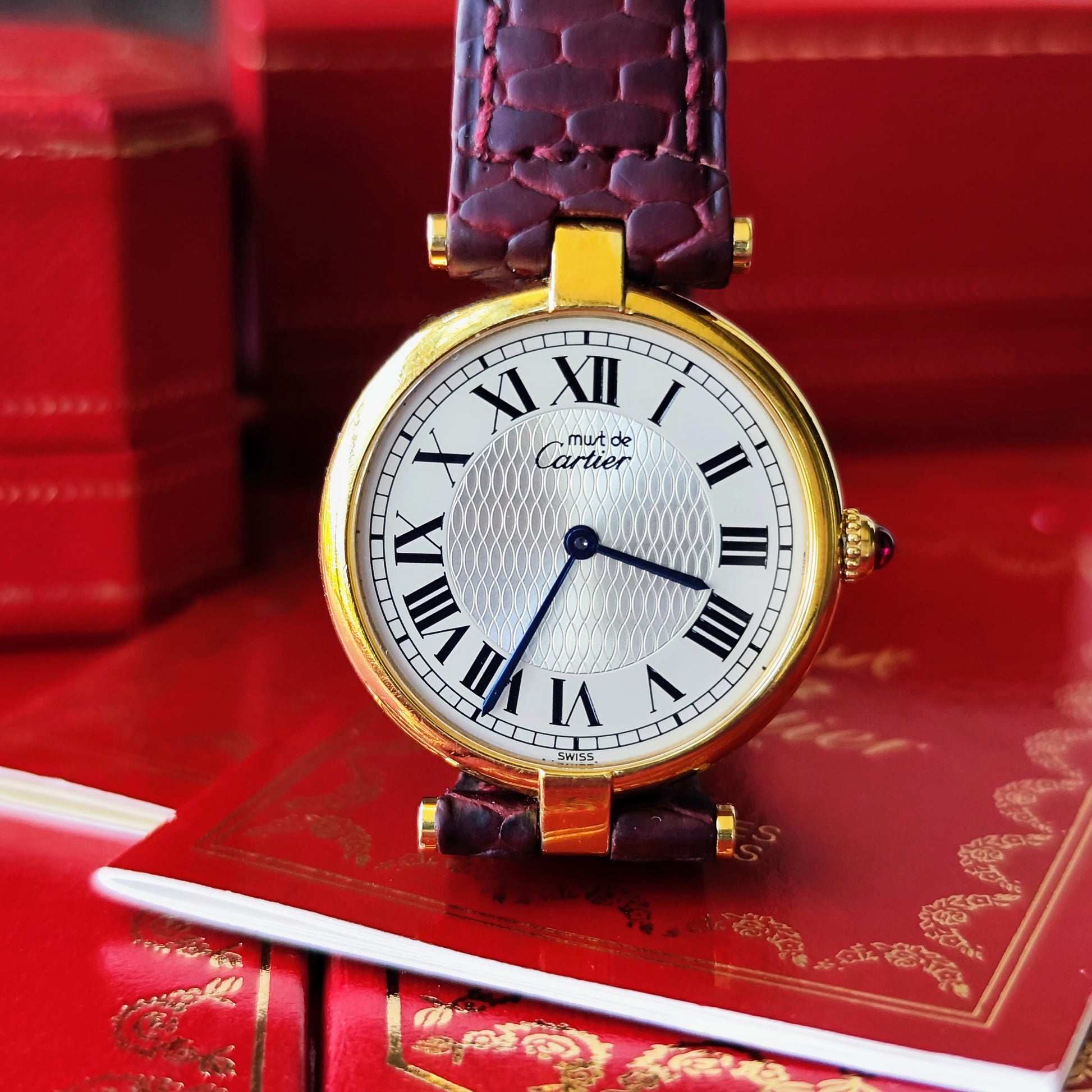 【Cartier 150周年 1847本限定モデル】
カルティエ マストヴァンドーム LM クォーツ腕時計 ギャランティカード