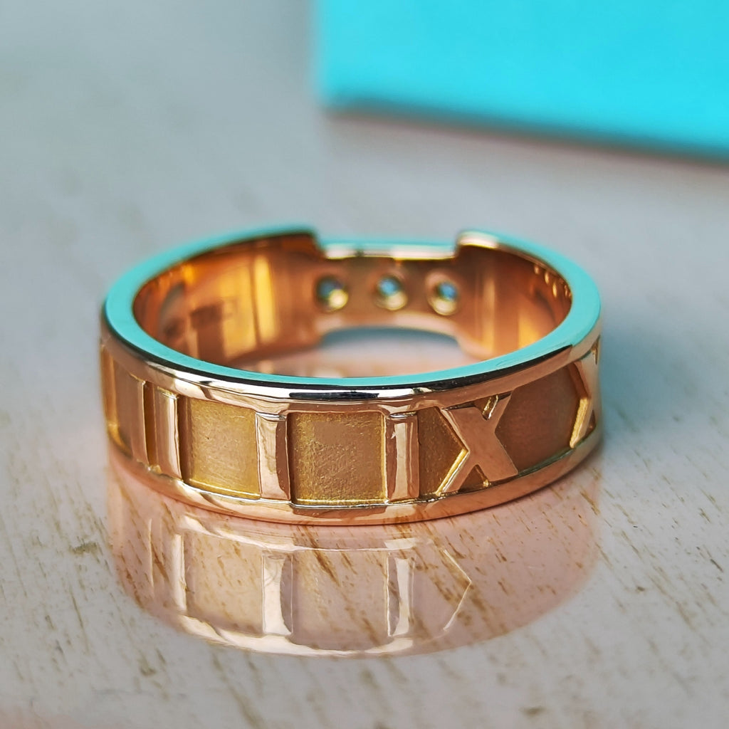 TIFFANY&Co ティファニー アトラス ダイヤモンド 18金PG