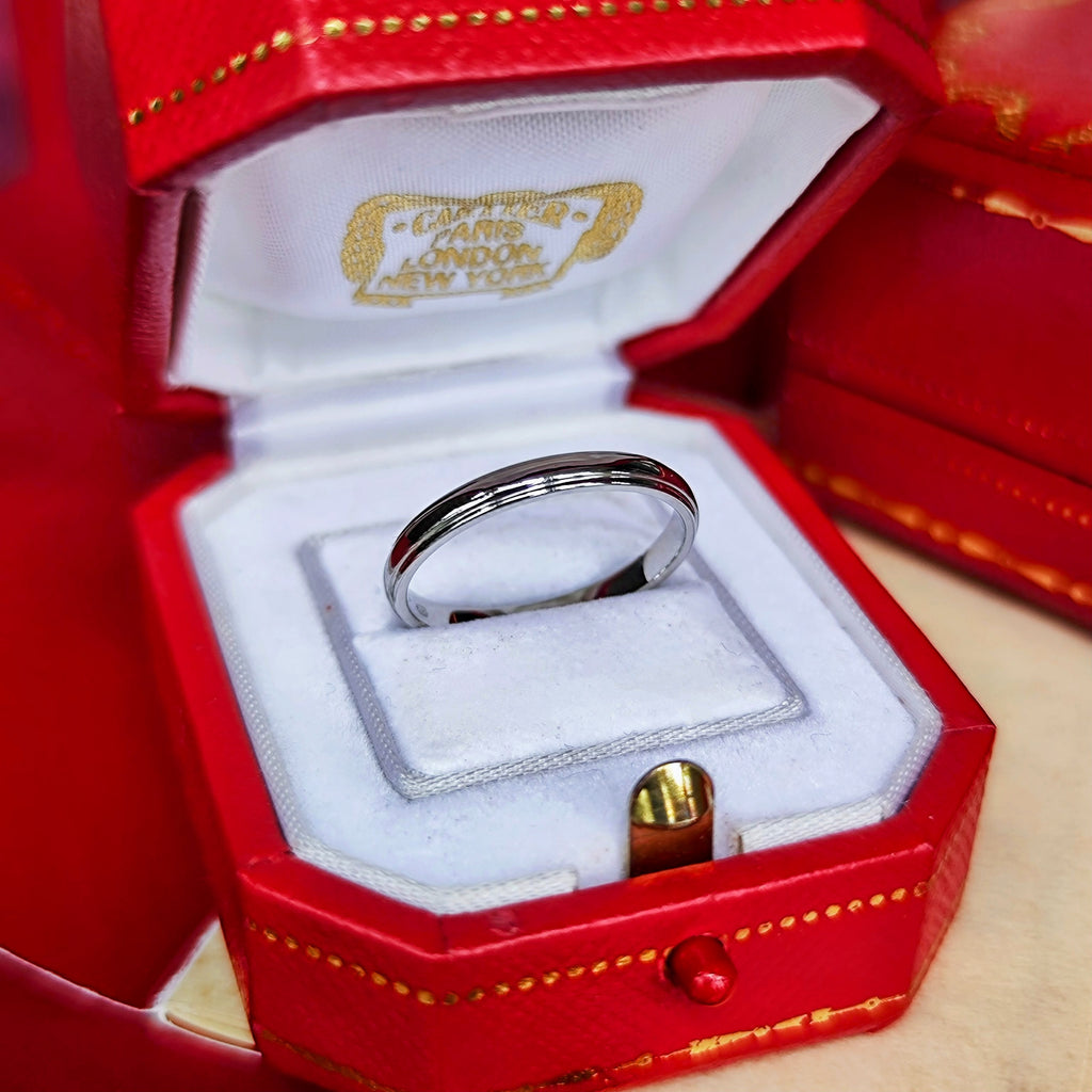 Cartier カルティエ ダムール プラチナ 55
