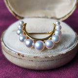 MIKIMOTO ミキモト あこや真珠 ブローチ